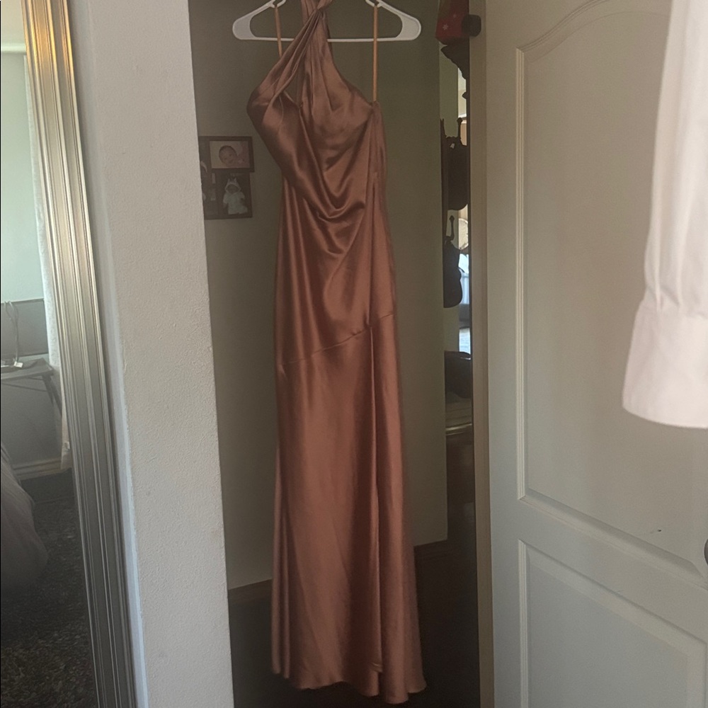 Revelry dress - TOFFEE - Picture 2 of 6